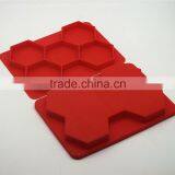 2016 Amazon Hot Wholesale BPA Free FDA Food Grade 5 Cavity Large Meat Pie Trays Silicone Hamburger Presser thumbnail-4