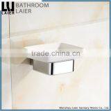 20839 Hot Selling Euro Style New Square Design Zinc Bathroom Accessories Wall Mount Soap Dish thumbnail-1