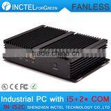 Embedded Fanless Ordenador PC Con Procesador Intel i5 2 * COM 4 * USB3.0 thumbnail-4