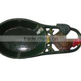 Cast Iron Spoon Rest With Chicken