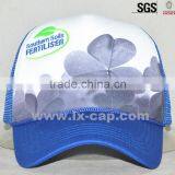 5-panel Fashion Black White Foam Mesh Trucker Cap/hat