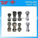 construction equipment excavator and bulldozer GrouserTrack shoe bolts;Track pad bolts stainless steel track bolt