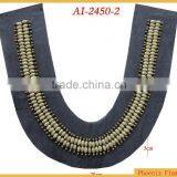 Delicate White Beads Beaded Trim AI-2450 thumbnail-4