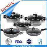 10 Pcs Aluminum Cookware Set