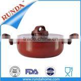 Aluminum Non-sticking Casserole With S/s Lid