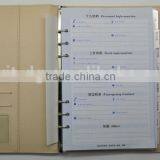 Leather Bound 6 Ring Organiser Planner Binder a5 thumbnail-6
