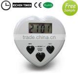 Digital Heart Shaped 2-channel Frontier Digital Timer