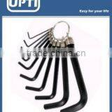 10pcs Hex Key Wrench Set With Ring