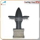 OEM Custom Best Price Cast Iron Metal Ornament Parts thumbnail-2