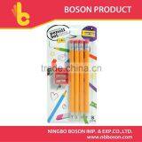 4pcs pencil set with 1 sharpener