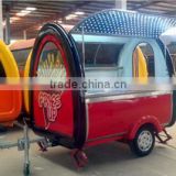 mobile durable food cart trailer for sale