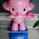 OEM Blow Molding Large Animal Figurines Elephant Craft 3D Cartoon Character thumbnail-2