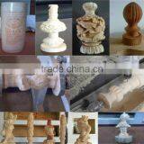High Quality 4-axis CNC Wood Carving Machine for 2D and 3D With Vacuum Worktable thumbnail-5