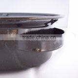 Ceramic Coating Enamel Oval Chicken Roaster Pan With Wire Rack thumbnail-5