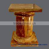 NATURAL RED ONYX PEDESTALS thumbnail-5