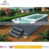 Factory Supply Outdoor Rectangular Swim Spa Pop-up TV Swim Spa Pool 8 - 12 Person Hot Tub Led Swimming Pool Light thumbnail-3