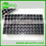 High Quanlity Forestry Plastic Seedling Tray Black Seed Tray thumbnail-2