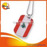 Custom Printed Dog Tag With Necklace Chain thumbnail-1