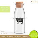 Custom Heat Resistant Clear 250ml Milk Bottle thumbnail-3