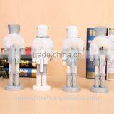 Wooden White Soldier Nutcracker Trendy Christmas Gifts thumbnail-3