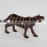 Wood Carving Living Tiger Shape Arts Design, Yiwu Factory Direct Wholesale Price With Good Quality thumbnail-6
