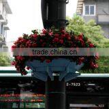 SOL Hydroponics Lamp Post Planter Grow Pots Stackable Flower Lamp Post thumbnail-4