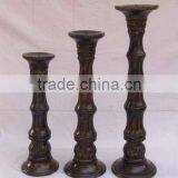 Designer Wooden Candle Stand,Wooden Candle Stand,Home Decorative Wooden Candle Holders,Wooden Candle Holder thumbnail-1