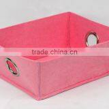 Pink Drawer Organizer Felt Storage Box With Metal Holes thumbnail-1