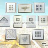Framed Handmade Seashell Shadow Box For Home Decoration thumbnail-2