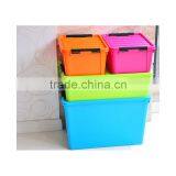 Eco-Friendly PP Plastic Storage Box, Plastic Storage Box With Lock, Storage Box 400 thumbnail-5