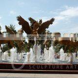 Outdoor Garden Decoration Horse Waterfall Fountain Statue Sculpture thumbnail-1