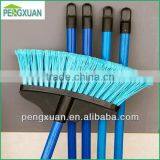 Factory Custom Outdoor Clean Soft Sweep Easy Plastic Broom With Stick