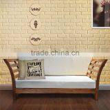 Teak Sofa Zenith Natural 3 Seater thumbnail-1