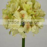 27604H Wholesale Decoration Artificial Fabric Allium Flower