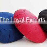Yoga Zafu Cushion Cotton Filled thumbnail-1