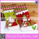 2014 New Style Best Selling Santa Snowman Christmas Stockings thumbnail-5