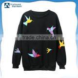 Autumn Winter Thicken Printing Pullover Fleece Sweaters Designs for Ladies thumbnail-1