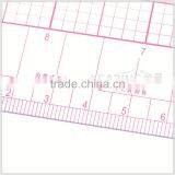 Kearing Pattern Grading Garment Ruler With Protractor Inch / Metric Plastic Rulers#B-95 thumbnail-3