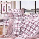 100%polyester Disperse Printed Flower Vivid Wedding Lovers Diamond Velvet Bedding Set thumbnail-1