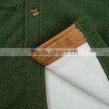 Wholesale OEM Cheap Good Quality Man School Uniform Fleece Shirt Jacket thumbnail-6