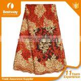 Bestwaytex Charming Fashion French Lace Fabric FL1369-6 thumbnail-4