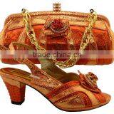 Personalized Design Good Quality Shiny Elegant Female Shoes and Matching Bags Lady Dress Matching Shoes and Bags MG1094 thumbnail-2