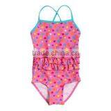 Red Baby Girl Swimwear One Piece With Hello Kitty Printing thumbnail-2