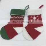 Knitting Christmas Sock For Festival Biger Christmas Knitting Sock thumbnail-4