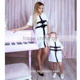 Summer Family Matching Mother Daughter Baby Dress Baby Girl Clothes Women Dress thumbnail-3