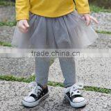 S33614W Baby Leggings With Grenadine Skirts Custom Printed Gancy Leggings thumbnail-1