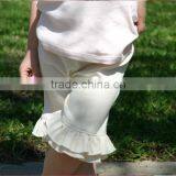 Cheap China Wholesale Kids Clothing Baby Girls Cotton Pants Kids Solid Ruffle Pants Infant Girls Long Pants Toddler Clothing thumbnail-1