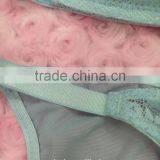 OEM Service Breathable Lace Underwear Woman Bra Panty Set thumbnail-4