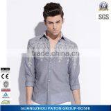 China Manufacture Tall Wholesale Custom Printed Shirt For Men thumbnail-3