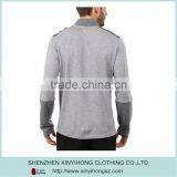 High Quality Zip Tops,contrast Cuffs no Hoodies,long Sleeve t Shirt thumbnail-2